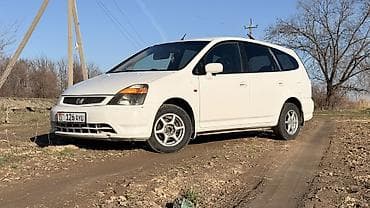 машина девятка: Honda Stream: 2002 г., 1.7 л, Автомат, Бензин, Минивэн — 1