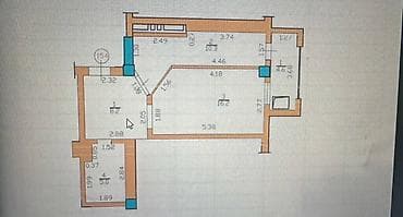 kant flat: 1 комната, 44 м², Элитка, 12 этаж, Евроремонт — 7
