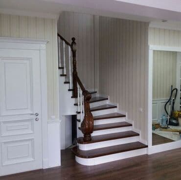 Лестница лестницы изготовление лестниц на заказ Тепкич, валесна at lalafo.kg Лестница лестницы изготовление лестниц на заказ Тепкич, валесна