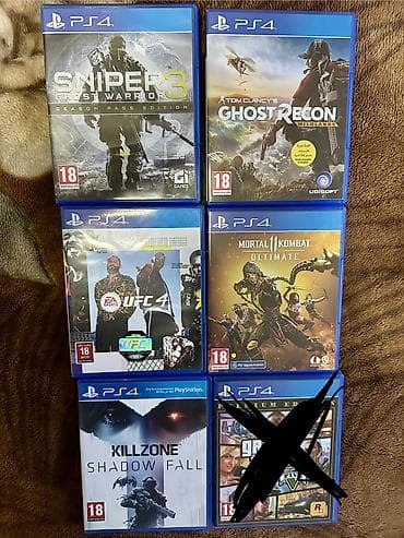 майнкрафт пс4: Продаю - 6 дисков для PS4: 1) Grand Theft Auto V Premium Edition — 1