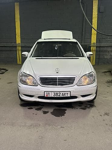 Транспорт: Mercedes-Benz S-class AMG: 2001 г., 5 л, Автомат, Бензин, Седан — 1