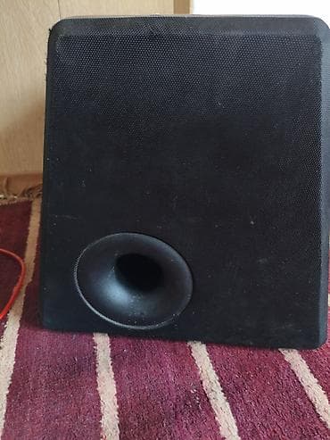 Усилители звука: Активный сабвуфер KLANG (8 дюймов) + полный комплект проводов — 1