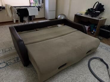 диван из палета: Раскладной диван, Б/у — 3