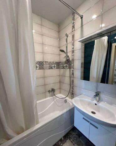 квартира бишкек долгосрочное: 1 комната, Агентство недвижимости, Без подселения, С мебелью полностью — 4