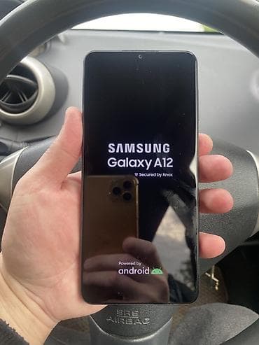 smooth 4: Samsung Galaxy A12, цвет - Черный, 2 SIM — 1