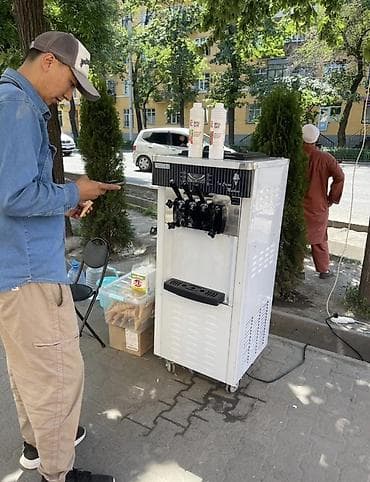 Оборудование для производства: Ижарага берем! Баасы: • Күндө 700 сом • Айына 20 000 сом Техника — 3