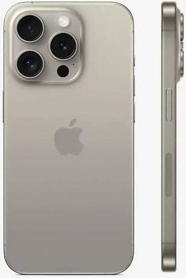IPhone 15 Pro, Б/у, 256 ГБ, Matte Space Gray, Наушники, Защитное стекло, Чехол, 82 %