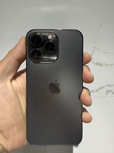 IPhone 13 Pro, Б/у, 256 ГБ, Графит, Защитное стекло, Чехол, Коробка, 72 %