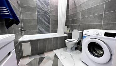 суточные квартиры каракол: 1 комната, Душевая кабина, Постельное белье, Кондиционер — 6