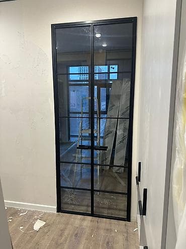 на нива: На заказ Лофт-перегородка, Монтаж — 3