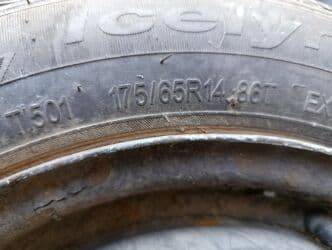 зимние шины бишкек бу: Продаю комплект размер 14/175/65 состояние хорошее — 3