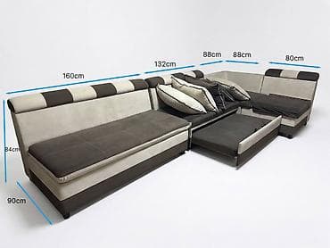 Эмерек: Продаю диван. 
Боковые подлокотники открываются для хранения вещей — 1