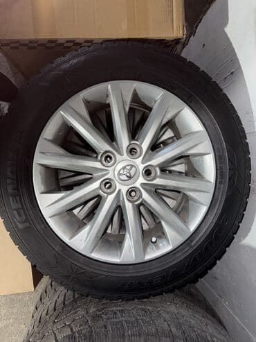 диски на мерседес бенц: Колеса в сборе 205 / 60 / R 16, Зима, Б/у, Комплект, Литые, отверстий - 5 — 1