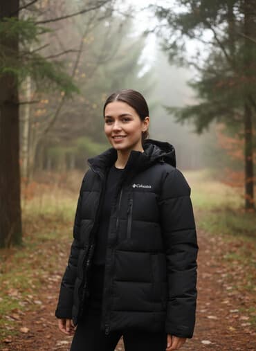 куртка колумбия: Мужская зимняя куртка Columbia, черная. Размер L Характеристики: - — 3