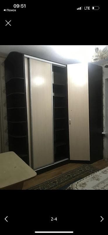 Квартиры: 1 комната, Пишпек Собственник, Без животных, от 6 месяцев, С мебелью полностью — 7