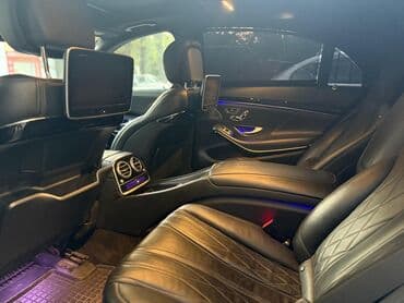 купить передний бампер на мерседес w210 в бишкеке: Представляем черный седан Mercedes-Benz S-класса, отличающийся — 6