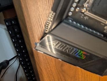Настольные ПК и комплектующие: Материнская плата для ПК, Б/у, Gigabyte, AM5, ATX — 4