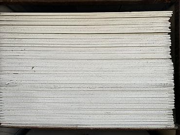 Потолочный гипсокартон: Гипсокартонные листы (ГКЛ) - Формат: стандартные прямоугольные листы — 1