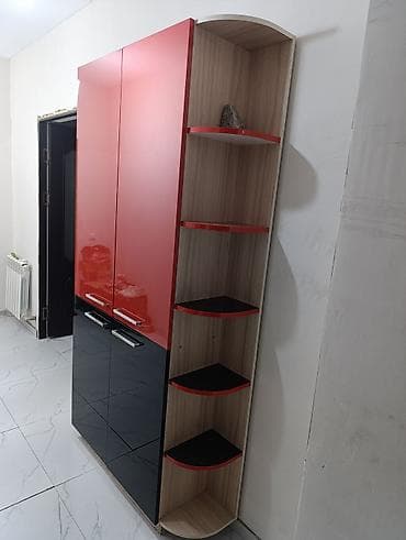 бут койгуч: Шкаф для хранения с боковыми открытыми полками 2.3 на 1.2 состояние — 2