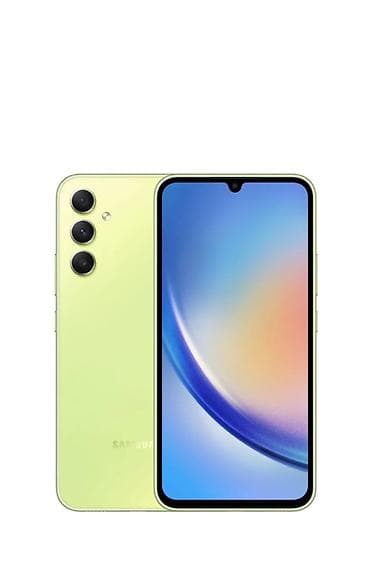 сокулук кондиционер: Samsung Galaxy A34, Б/у, 128 ГБ, цвет - Желтый, 1 SIM — 1