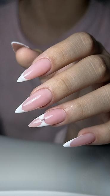 Услуга: комбинированный маникюр + покрытие гель лаком + дизайн — 4