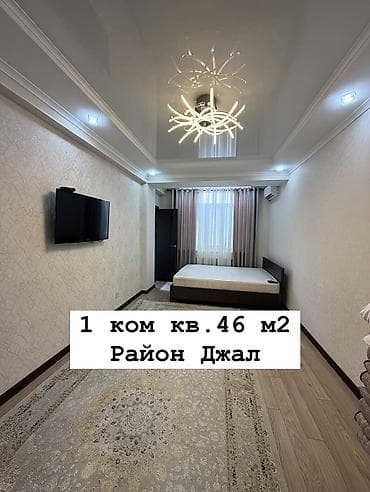 46: 1 комната, 46 м², Элитка, 4 этаж, Евроремонт — 1