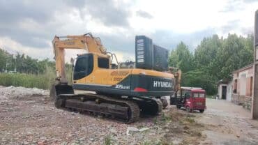 шины на эксковатор: Экскаватор, Hyundai, Гусеничный — 3