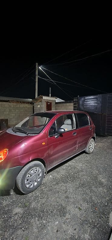 Транспорт: Daewoo Matiz: 2007 г., 0.8 л, Механика — 5
