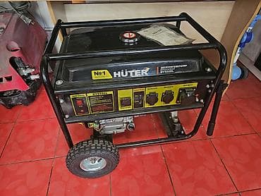 Бензиновый электрогенератор Huter DY9500L Такой новый в кивано стоит