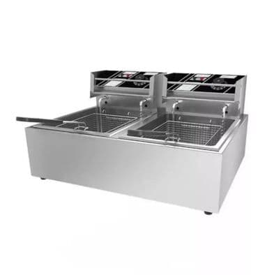 мясо курицы оптом: Фритюрница 6+6л для общепита доставка по городу Бишкек бесплатное — 5