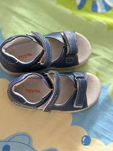 красовки кожа: Детские сандалии TöttA - Модель: открытые сандалии с тремя — 1