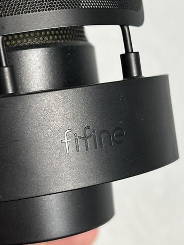 микшерный пулт: USB-микрофон Fifine A8 для стримов, подкастов и озвучки. Доп в подарок — 3