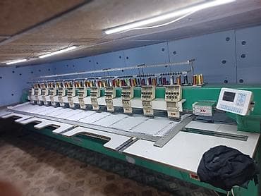 канпютер: Промышленная вышивка на заказ - Многоигольные вышивальные автоматы — 2