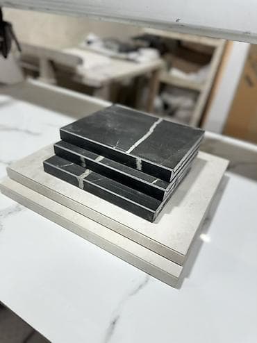 Эмерек кызматтары: Изготовление полок из керамогранита под ваш дизайн - Полки из — 5