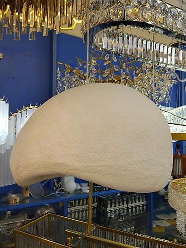 study lamp: Подвесной светильник с абажуром органической формы - Тип: потолочный — 1