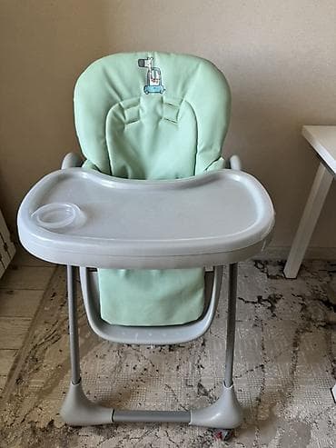 small table: Детский стульчик для кормления - Регулируемая высота: шкала на ножках — 1