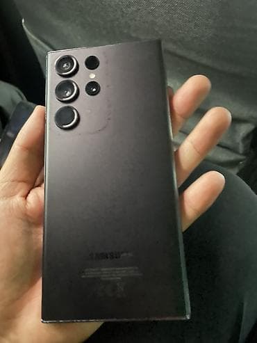 Мобильные телефоны и аксессуары: Samsung Galaxy S23 Ultra, 12 ГБ RAM / 256 ГБ - Цвет: чёрный, матовый — 1