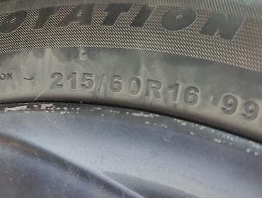 диски toyota: Колеса в сборе 215 / 60 / R 16, Зимняя шипованная, Б/у, Комплект, Легковые, Литые, отверстий - 5 — 4