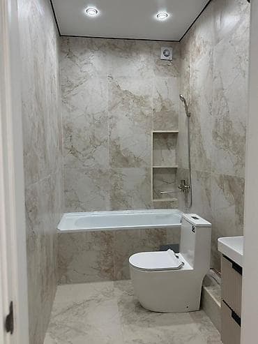 Квартиры: 3 комнаты, 74 м², Пишпек Элитка, 5 этаж, Евроремонт — 3