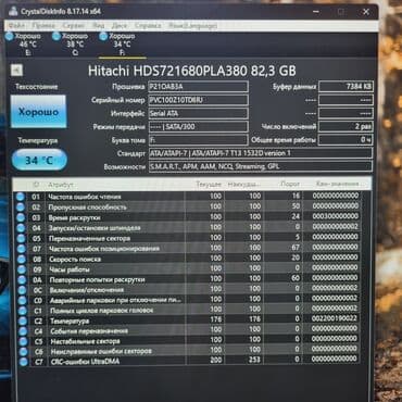 внешние жесткие диски hdd для непрерывного доступа (корпоративные): Накопитель, Новый, Hitachi, HDD, 3.5", Для ПК — 8