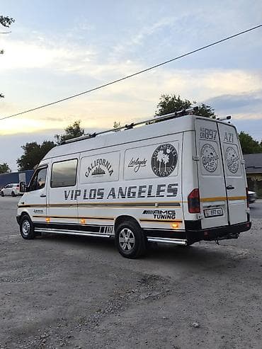 Унаа: Mercedes-Benz Спринтер: 2003 г., 2.9 л, Кол менен иштөөчү, Дизель, Бус — 3
