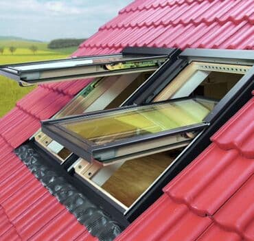 Бала бакчалар, бала багуучулар: Буюртмага алюминий терезелер, Мансард — 1