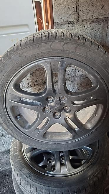 subaru legacy bh: Колеса в сборе 205 / 50 / R 17, Зима, Б/у, Комплект, Легковые, Литые, отверстий - 5 — 1
