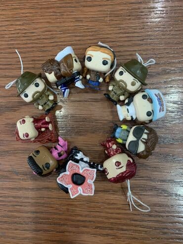 игра кальмаров: Фигурки Очень странные дела коллекционные подвески — 2