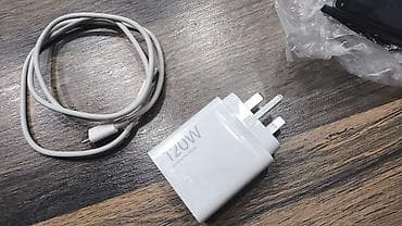 Техника жана электроника: Продаю 120W зарядку с кабелем USB-C зазъемом, от Xiaomi под китайскую — 1