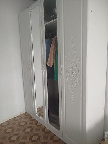 вешлка: Шифоньер, шкаф для одежды, Б/у, Прямой, ЛДСП — 2