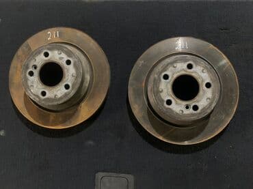 c 220: Комплект тормозных дисков Mercedes-Benz 2001 г., Б/у, Оригинал, Германия — 3