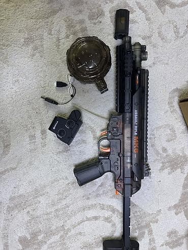 🔫 ASSAULT RIFLE MK6 — 1600 сом ✔ Электрический автомат ✔ Вместительный at lalafo.kg 🔫 ASSAULT RIFLE MK6 — 1600 сом ✔ Электрический автомат ✔ Вместительный