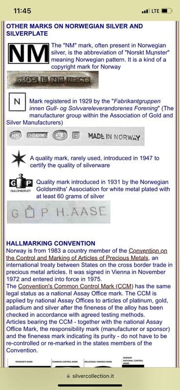 копытный нож: Кувшин. Молочник. Серебро. Норвегия. 1960-е.   Стоит клеймо «925 S» — 4