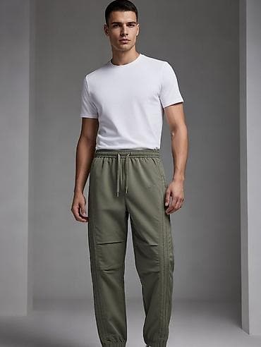 Куртки: Женские широкие джинсы с высокой посадкой - Глубокий темно‑синий — 3